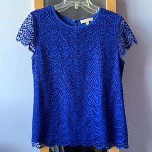 BANANA REPUBLIC | Embroidered Blouse • Size 8